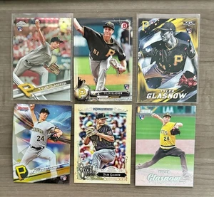 6 verschiedene Tyler Glasnow 2017 ROOKIE RC Karten Topps Chrome Bowman Best Stadium - Bild 1 von 1