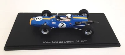 Matra MS5 / J. Servoz-Gavin - Monaco GP 1967 / SPARK S1595 / 1:43 - Bild 1 von 4