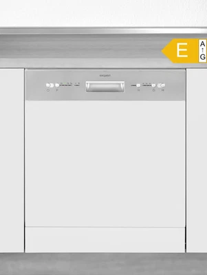 Geschirrspüler Einbau teilintegriert 60cm 12 Maßgedecke Edelstahl - Bild 1 von 4