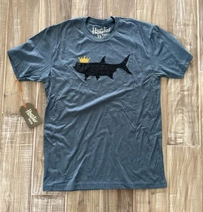 Howler Bros T-Shirt Uomo Manica Corta Media Outdoor Tarpon El Rey Nuova con etichette - Foto 1 di 5