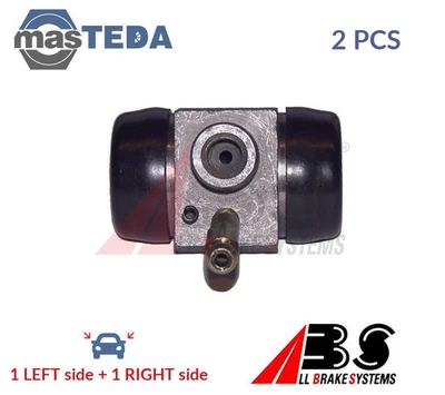 52093X DRUM WHEEL BRAKE CYLINDER PAIR REAR ABS 2PCS NEW OE REPLACEMENT - Image 1 of 4