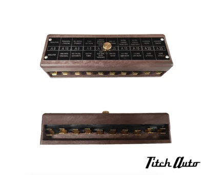 Caja de fusibles roja Ferrari 365 GTB/4 Daytona usada Foto 1 de 2