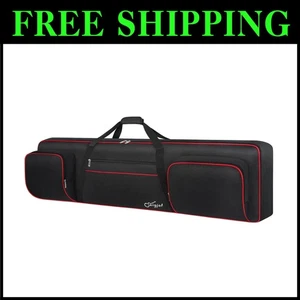 Keyboard Case 88 Key Gig Bag with Shoulder Straps - Foto 1 di 10