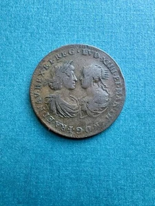 1660 France Jeton | Royal Wedding | Louis XIV & Maria Theresa | Scarce - Picture 1 of 2