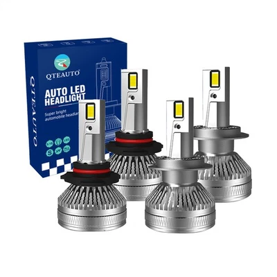 Luz antiniebla LED 9005/HB3/H10 H7 4 PIEZAS 30.000 horas para BMW 540I 1997-2000 Foto 1 de 4