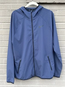 Chaqueta con capucha Nike Dri-Fit Flex gris azulado para hombre talla grande, 886732-471 - Imagen 1 de 14