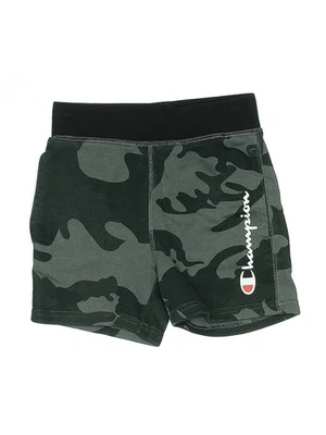 Pantalones cortos deportivos Champion verdes para niños 5 Foto 1 de 2