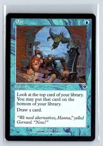 OPT - Invasion – MTG Magic the Gathering Card - Common - Picture 1 of 6