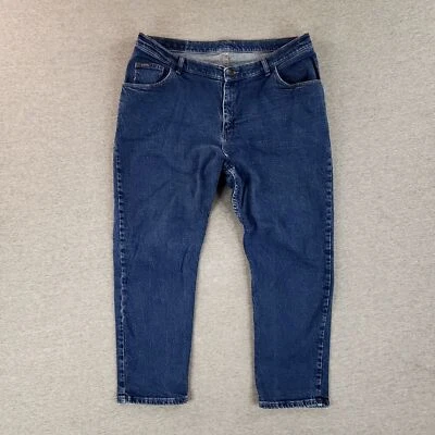 VINTAGE Lee Women's Jeans Sz 18W Petite Classic Retro Mom 90s Stone Wash - Image 1 of 4