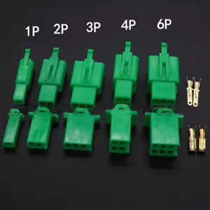 2,8 mm 1/2/3/4-12 Wege Pin Stecker elektrischer Stecker Roller Auto Verkabelung Motorrad - Bild 1 von 7