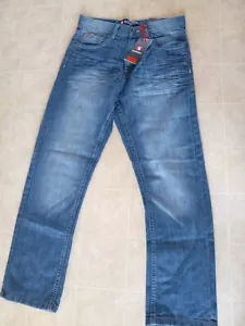 Southpole Men's Jeans Regular Straight - Size 32 x 30- Med Wash NEW - Picture 1 of 4
