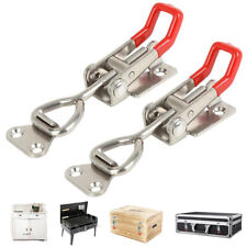 Toggle Latch Catch Cabinet Box Lever Handle Adjustable Lock Clamp Hasp Hardware