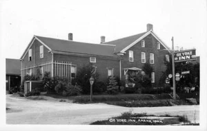 RPPC Ox Yoke Inn, Amana, Iowa ca 1950s Vintage Postcard - Bild 1 von 1