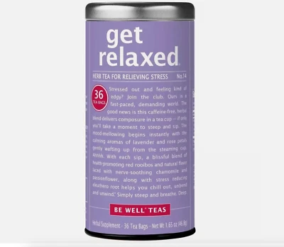 The Republic of Tea - Relajarse té de hierbas - Mezcla para aliviar el estrés - 36 bolsitas de té Foto 1 de 3