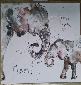 Louise Mulgrew Love You Mum Greetings Card