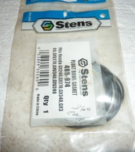 NOS Stens Schwimmerschale Dichtungen 485-974 passend für Honda 10er Pack S-64 - Bild 1 von 3