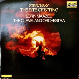 STRAVINSKY: The Rite of Spring-M1980DGTL LP TELARC MAAZEL GERMAN PRESSING - Picture 1 of 1