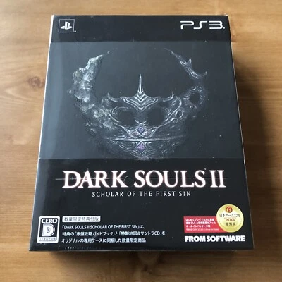 PS3 Dark Souls 2 II Scholar of the First Sin Limited Edition Japan import NEW - Image 1 of 4