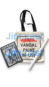 Banksy Cut And Run Opening Week Glasgow BAG, BOOK & SET OF 2 POSTERS - Picture 1 of 5