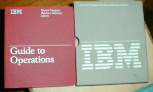 IBM Personal Guide to Operations Computer AT 6280102 with Disks Vintage 