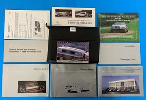 1998 Mercedes R129 SL-Class SL500 SL600 Owners Manuals Owner Operator Books Set - Picture 1 of 11
