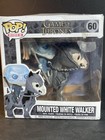 Funko POP rides Game of thrones Mounted White Walker on horse Vinyl Figure #60