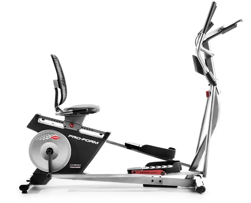 Exercise Bike Elliptical Cross Trainer 2 in 1 Cardio Fitness Workout Machine - Image 1 of 1