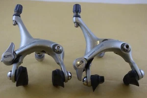 Shimano 105 BR-1055 brake caliper set vintage light silver 1990s nos vintage - Picture 1 of 9