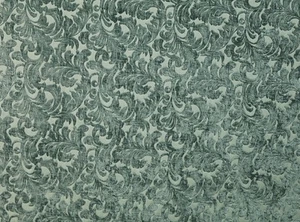 Upholstery Chenille Ocean floral Shelby Drapery home fabric the yard 56" Wide - Picture 1 of 1