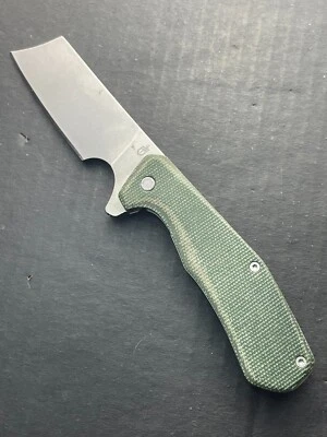 Gerber Asada Folding Knife 3" D2 Blade Micarta Handle Ball Bearing Pivot Open - Image 1 of 4