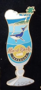 Bicchiere da bere Hard Rock Café Yokohama 2005 con Shark Island - Foto 1 di 1