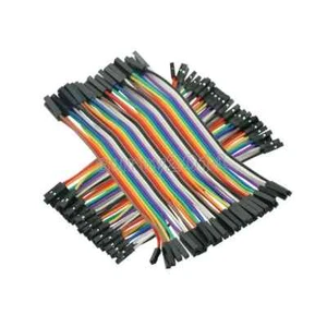 40PCS Dupont Wire Jumper Cables 10cm Female To Female 1P-1P For Arduino YL - Picture 1 of 3