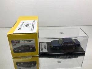 SCALA43 K88 AUDI 200 QUATTRO STREET 1985 LE 16/100 -BLUE MET. 1:43- POOR IN BOX - Foto 1 di 11