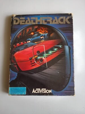 DEATHTRACK Activision 1989 w/2 floppy (see picture), registration, flyers w/box - Image 1 of 3