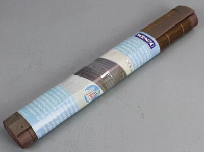 WENKO Badematte Bamboo 50 x 80 cm Badeteppich Badvorleger dunkelbraun NX-BM - Bild 1 von 4