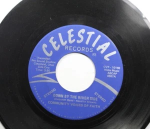 Soul 45 Community Voices Of Faith - Down By The River Side / God Gave Me A Song - Picture 1 of 2