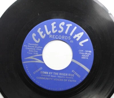 Soul 45 Community Voices Of Faith - Down By The River Side / God Gave Me A Song - Image 1 of 2