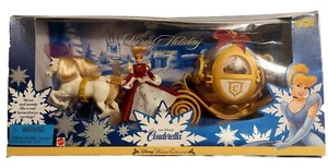 Vintage Walt Disney Cinderella Royal Holiday Carriage 1998 Mattel Toy Princess - Picture 1 of 16