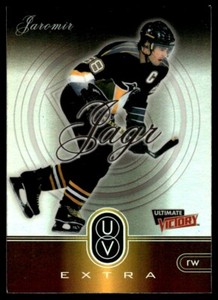 1999-00 Upper Deck Ultimate Victory UV Extra Jaromir Jagr Pittsburgh Penguins
