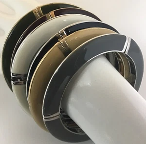 Lia Sophia Designer KIAM FAMILY Lucite Stretch Bangle Bracelet Lot - Picture 1 of 4