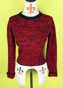 Rare Black Fleece Brooks Brothers Luxury Cashmere Scotland Knit Sweater Sz BB3 S - Picture 1 of 11