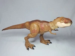 Jurassic World Battle Damage T-Rex Mattel Jurassic Park Figur Hals 20" Walmart - Bild 1 von 9