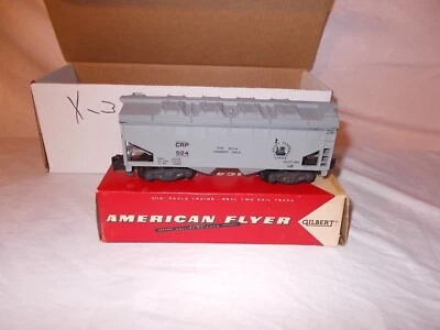AMERICAN FLYER #924 CEMENT CAR IN RARE #24208 TRANSITION BOX LOT #X-3 - Image 1 of 4
