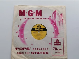 CONNIE FRANCIS 1958 UK 78 MY SAILOR BOY M-G-M 56-S 599 - Picture 1 of 6