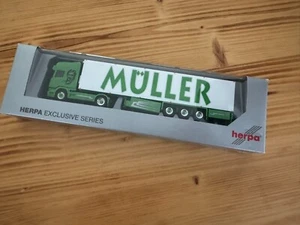 SELTEN! Herpa Müller Ermense „Jo Siffert" Schweiz / CH Scania R620 SZ NEU/OVP ! - Bild 1 von 9
