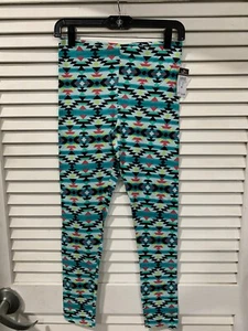 Rue 21 Girls Aztec Multicolor Soft Knit Leggings All Sizes New with Tags  - Picture 1 of 8