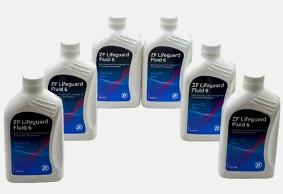 Líquido de aceite de transmisión automática 6 LiTr ZF SALVAVIDAS-6 ATF para AUDI JAGUAR LAND ROVER Foto 1 de 3
