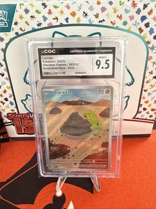 Larvitar 203/197 SV03: Obsidian Flames Holo CGC 9.5 - Imagen 1 de 2