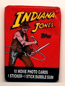 1984 Topps Temple of Doom Indiana Jones Trading Card Pack - Picture 1 of 4
