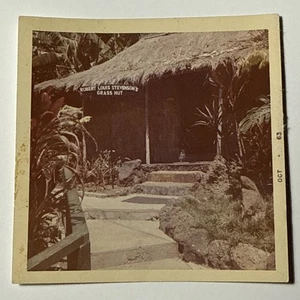 Salvation Army Home Hawaii 1963 Island vtg Photo Robert Stevenson Grass Hut - Picture 1 of 10